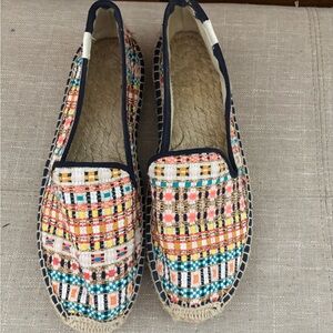 Soludos Multicolor Plaid Espadrilles